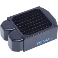 Alphacool NexXxoS XT45 Full Copper 80mm Single Radiator, 80mm jäähdytin, musta