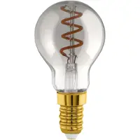 Eglo LED-lamppu P45 Mini ball Spiral 4W/820 100 lumen smoke dimmable E14