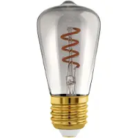 Eglo LED-lamppu ST48 Spiral 4W/820 100 lumen smoke dimmable E27