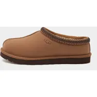 Ugg for man. 1175070 Tasman II Nubuck brown leather slippers (42), Flat, None, Casual, Homewear