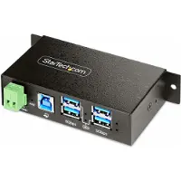 StarTech.com – 4-Port Managed Industrial USB Hub 5Gbps (5G4AINDRM-USB-A-HUB)