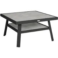 Brafab Samvaro sohvapöytä 90x90 cm antrasiitti / antrasiitti
