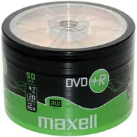Maxell DVD+R 4.7GB 16x Spindle 50pk, DVD+R, Akseli, 50 kpl, 4,7 GB (MX275736)