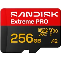 SanDisk 256 Gt Extreme PRO UHS-I U3 V30 microSDXC muistikortti
