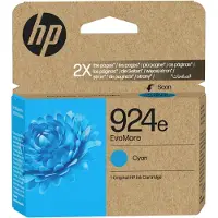 HP – 924e EvoMore Cyan Original Ink Cart (4K0U7NE#LS1)