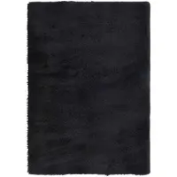 vidaXL Pörrömatto korkeanukkainen NAVARRA musta 120x170 cm polyesteri