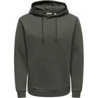 Only & Sons Onsceres Hoodie Sweat Noos - Khaki green - XXL