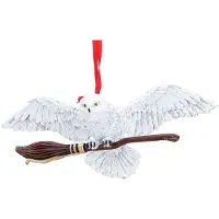 Nemesis Now - Harry Potter - Hedwig In Flight Hanging Ornament