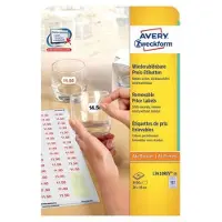 Avery Zweckform L3410REV - price tag labels - 2550 label(s) - 16 x 26 mm