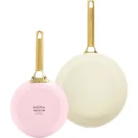 Greenpan Padova paistinpannesetti 20 + 26 cm, blush pink