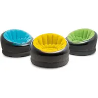 Intex 68582NP, Yksittäinen tuoli, Valikoidut värit, PVC-muovi, Aikuiset, 1090 mm, 1120 mm
