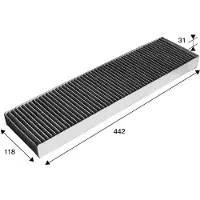 Valeo Suodatin, sisäilma 715586