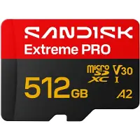 SanDisk 512 Gt Extreme PRO UHS-I U3 V30 microSDXC muistikortti