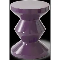 Pols Potten Zig Zag - Purple - Ø35.5X H46CM