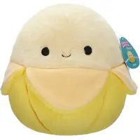 Squishmallows - 30 cm Pluch - Fuzz A Mallows Junie Banana (259179)