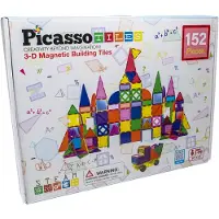 PicassoTiles magneettinen rakennussetti 152 osaa