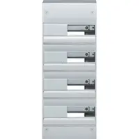 Wexøe HAGER Group board GD413F 4 x 13 moduulia PE-kiinnikkeelläKokoaika x leveys x syvyys: 625 x 250 x 103 mmIP 30, valkoinen RAL 9010