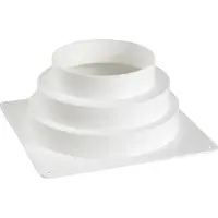 Fresh Siirtymäkappale 15x15cm overga - Siirtymäkappale 15x15cm siirtymä Ø102-133-152mm
