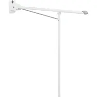 Pressalit Toiletstøtte med ben - Care. 850 mm (R1151 Papirholder)