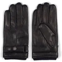 Howard London Leather Gloves Smith - Black - 10.5