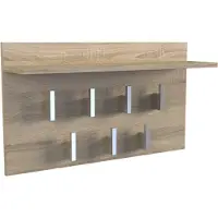 Topeshop WIESZAK 2F SONOMA clothing hanger Oak