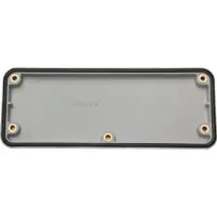 Fibox Seinäkaapin sokea laippa Tyyppi 300 300mm laatikon sivulle sis. ruuvit