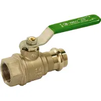 Pettinaroli Heavyduty fullway ball valve with press fittings ends press
