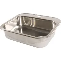 INTRA JUVEL Intra k480b1 stainless steel kitchen sink with taphole
