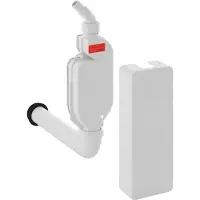 Geberit vesilukko PP 40mm - valkoinen seinäasennukseen.152.768.11