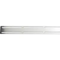 Unidrain -ritilä 3 mm:n vahvuisesta AISI 304 ruostumattomasta teräksestä ClassicLine-kehykseen - malli Anniversario, pituus 900 mm