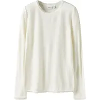 Name it Nkfwang Wool Needle Ls Top Solid - White - 116