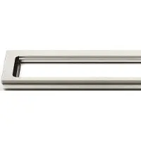 Unidrain ClassicLine -kehys 600 mm ruostumatonta terästä linjaviemäreille, kehyksen korkeus 12 mm.