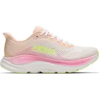 Hoka One One Clifton 11 Pink Yellow AW26 Women's Running Shoes, Size EU 40 2/3
