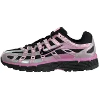 Nike Matalavartiset tennarit 'P-6000' roosa / musta / hopea