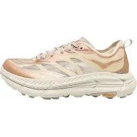 Hoka One One Urheilukengät 'MAFATE SPEED 4 LITE' norsunluu / vaaleanoranssi / hopea