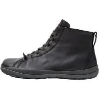 Camper for man. K300287-034 Black Peu Pista GM leather sneakers (41), Flat, Laces, Casual
