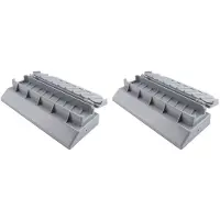 Typecat 2X Large Kebab Maker Press, Gray Plastic Kabab, Manual Kabob Mould, Kabob Maker Barbecue Skewers