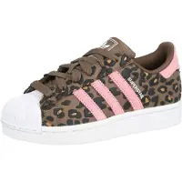 Adidas Originals Tennarit 'SUPERSTAR II' ruskea / roosa / musta