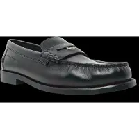 Tommy Hilfiger Hilfiger Brushed Leather Loafer - Black - 41