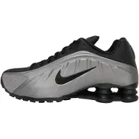 Nike Matalavartiset tennarit 'SHOX R4' hopeanharmaa / musta