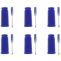 Typecat 6X for V6 V7 V8 V10 V11 Soft Velvet Roller Suction Hose Replacement for Home Cleaning