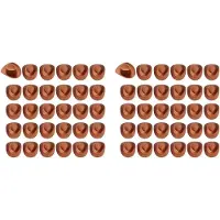 Typecat 60 PCS Cowboy Hats for Party, Cowboy Hat Cupcake Toppers, Little Tiny Western Cowgirl Hats Decorations for Crafts