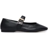 Tommy Hilfiger Nauhaballerina musta