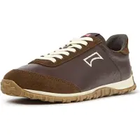 Camper for woman. K201885-006 Sneakers made of Drift Walk brown leather (40), Flat, None, Casual