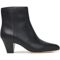 Ralph Lauren for woman. 802P15712001 Emrsyn black leather ankle boots (36), 3 to 5 cm, Zip, Casual