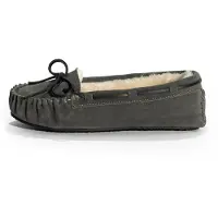 Minnetonka Mokkasiina 'Cally' tummanharmaa