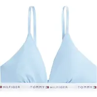 Tommy Hilfiger Underwear Rintaliivi vaaleansininen / kirkaanpunainen / valkoinen
