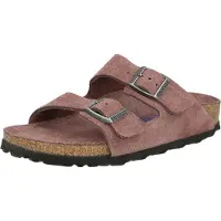 Birkenstock Pistokkaat 'Arizona' burgundin punainen