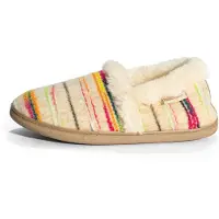 Minnetonka Loafer 'Dina' beige / vihreä / oranssi / vaaleanpunainen