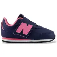 New Balance unisex for kids. I323V1_KL 323 Bungee Lace Hook & Loop Sneakers Navy Blue (25.5), Flat, Velcro, Casual, children's fashion